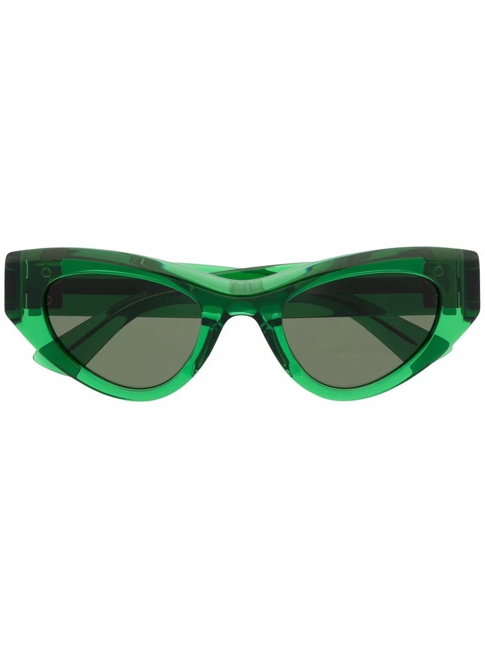 Bottega Veneta Eyewear Angle cat-eye Sunglasses - Farfetch | Farfetch Global