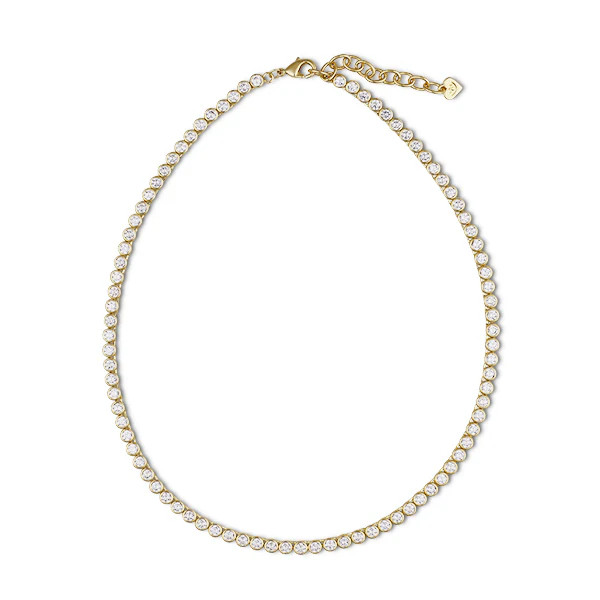 Bezel Tennis Necklace | HART