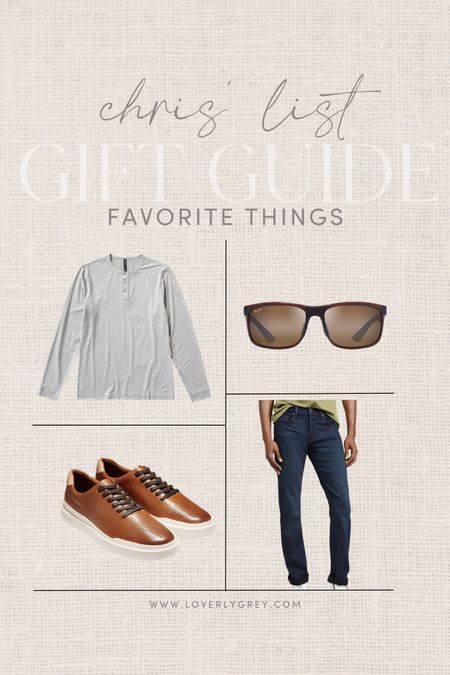 Some of Chris’ favorite pieces! Perfect ideas for the men in your life! 

Loverly Grey, men’s gift ideas 

#LTKstyletip #LTKGiftGuide #LTKmens