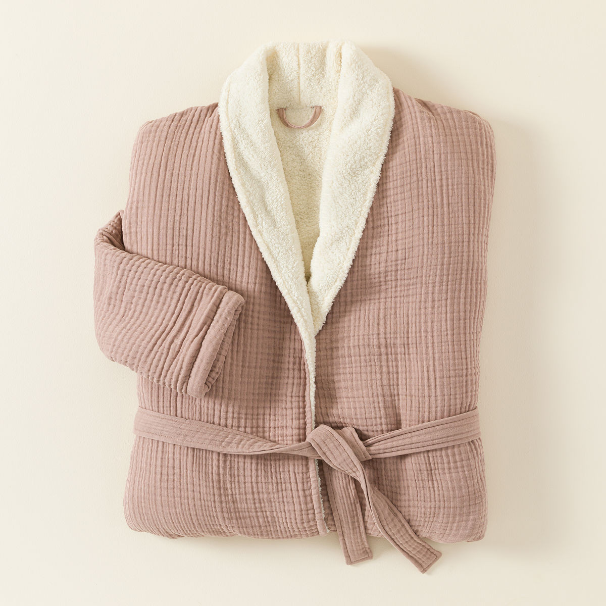 Toasty Hug Fleece Lined Robe | UncommonGoods