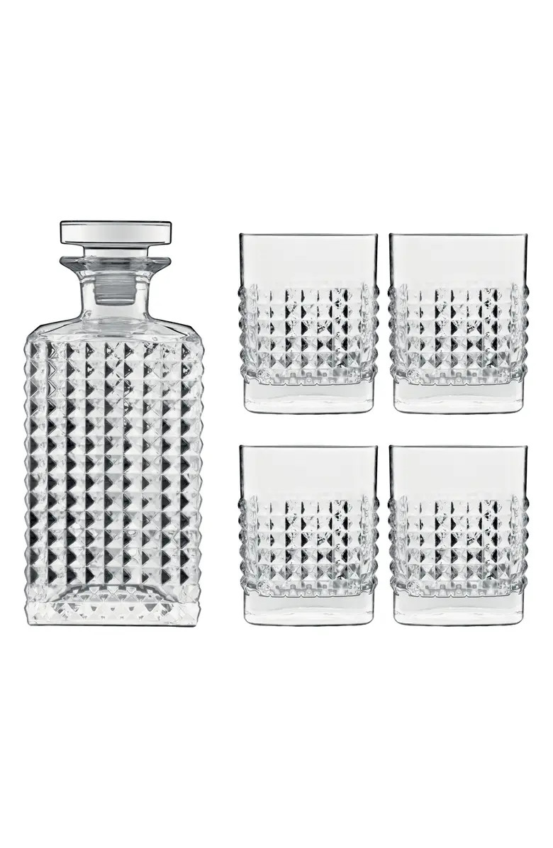 Luigi Bormioli Mixology Elixir 5-Piece Decanter Set | Nordstrom | Nordstrom