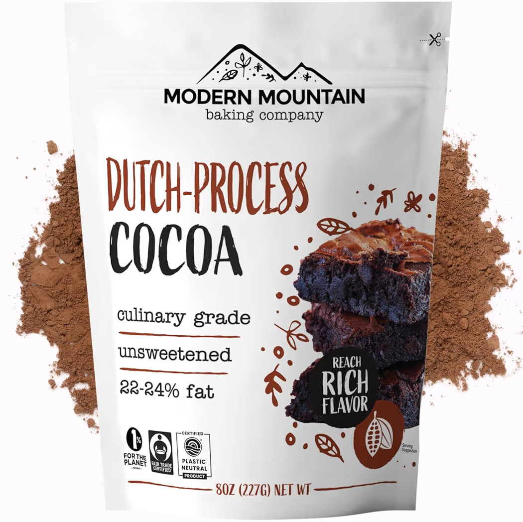 Cocoa Powder (8 oz) Dutch Processed Cocoa Powder, Unsweetened, Extra Rich Cocoa Flavor, 22-24% Fa... | Amazon (US)