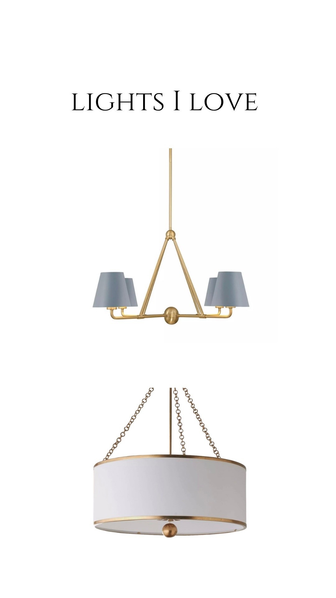 ✨Sharing a few more beautiful lighting options that I found for a recent project for over a dining room table! The light blue one comes in other finishes as well! ￼

#LTKHome