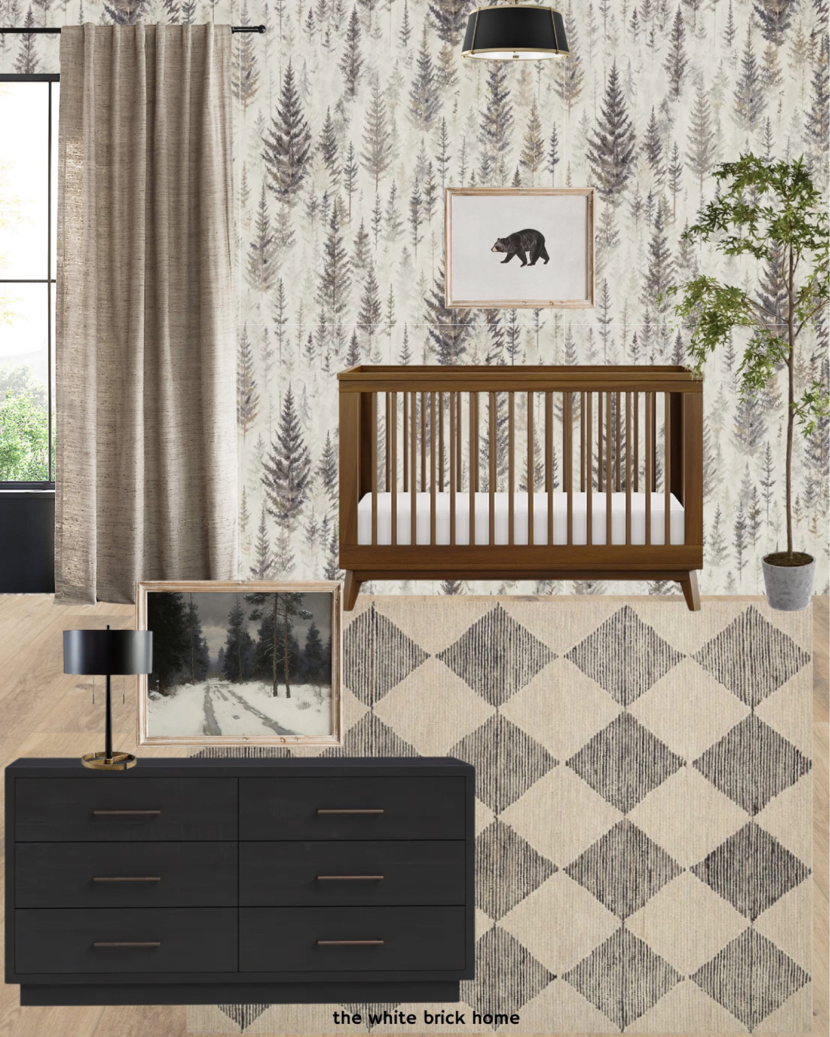 A cute, fun nursery design with a modern touch 🖤

Nursery, nursery decor, nursery design, nursery ideas, nursery wall art, nursery rug, nursery dresser, nursery furniture, crib, nursery wall art Etsy, bear nursery, mountain nursery, table lamp, faux tree, nursery design boy, boys bedroom, boys room ideas, wayfair, Etsy, Amazon, crate and barrel 

#LTKBaby #LTKBump #LTKHome