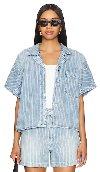 Della Top in Canopy Stripe | Revolve Clothing (Global)
