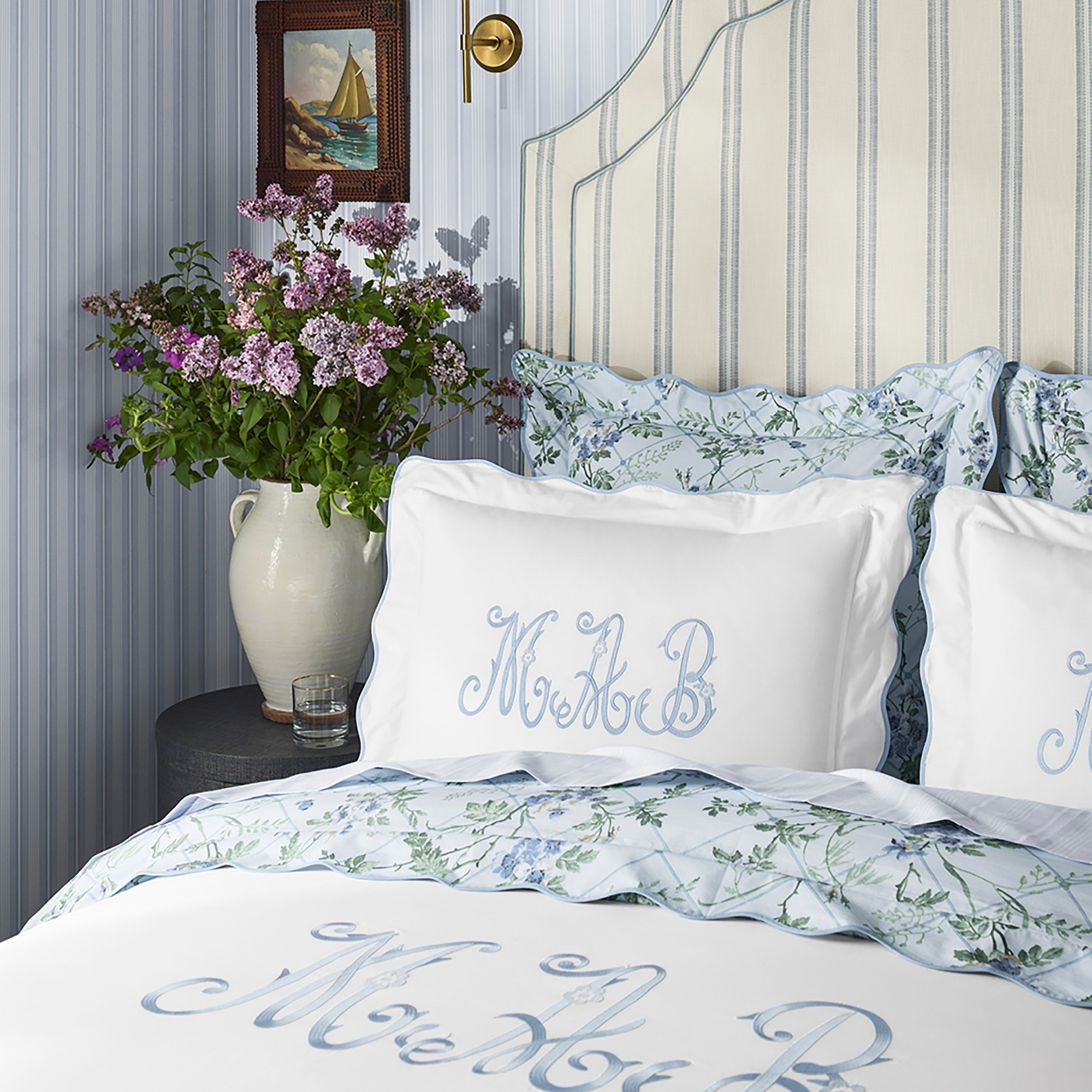 New Hill House home bedding 💙