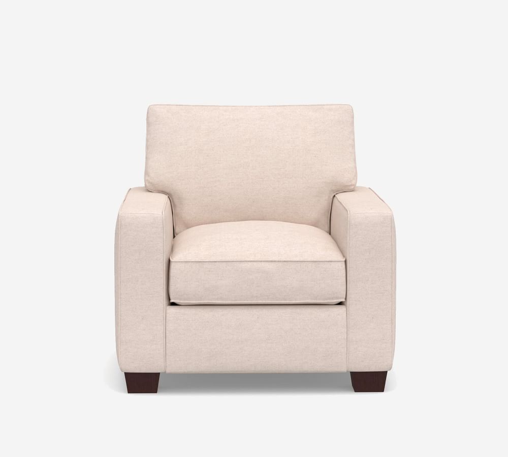 PB Comfort Square Arm Upholstered Recliner | Pottery Barn (US)