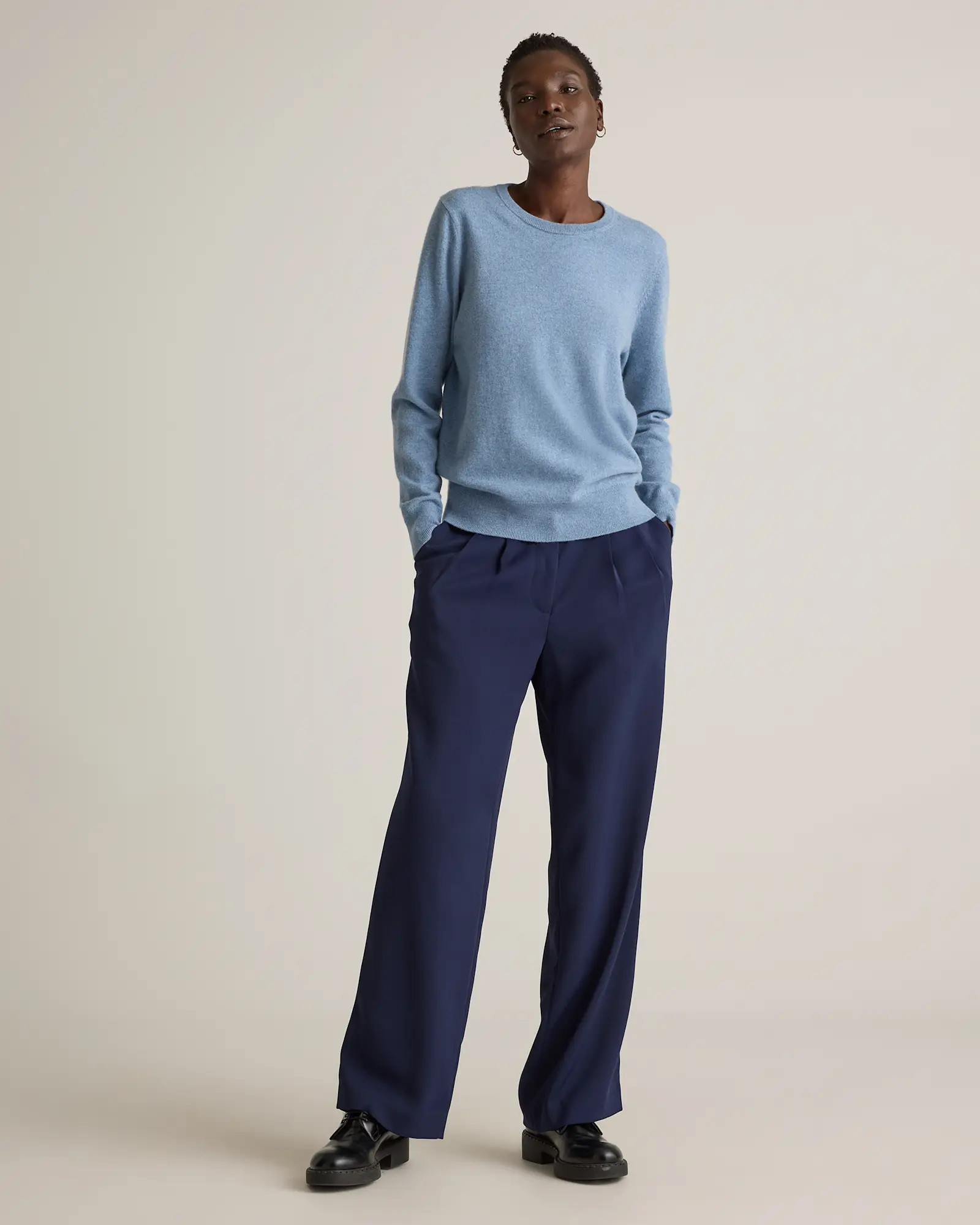 Mongolian Cashmere Crewneck Sweater | Quince