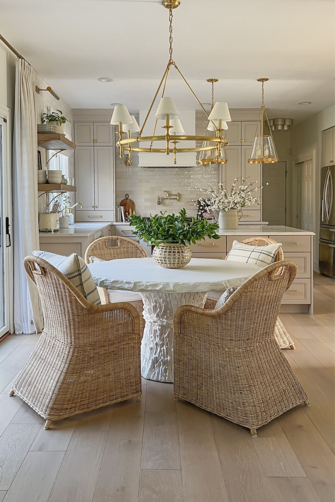 Kitchen decor, home decor, floating shelves, pottery barn, spring decor, Zellige tile, quartz countertops, kitchen backsplash, dishes, Target studio McGee, world market

#LTKCyberWeek #LTKhome #LTKHoliday