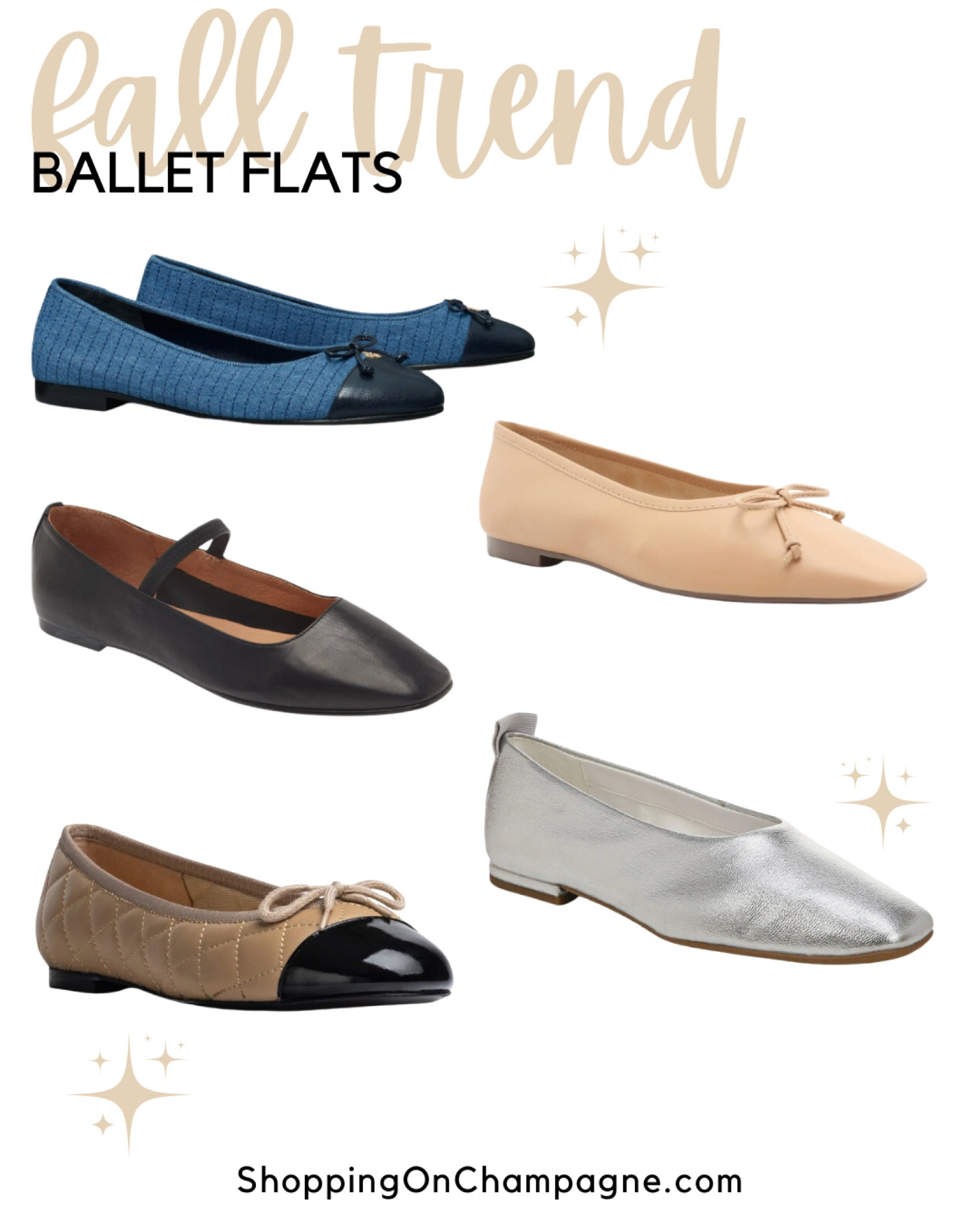 FALL SHOE TREND: Ballet Flats! These cute shoes are perfect to pair with skirts and pants of all lengths. Look for quilted Chanel styles, Mary Jane’s, cap toes, high vamps, and square toed styles.


#LTKSeasonal #LTKStyleTip #LTKShoeCrush