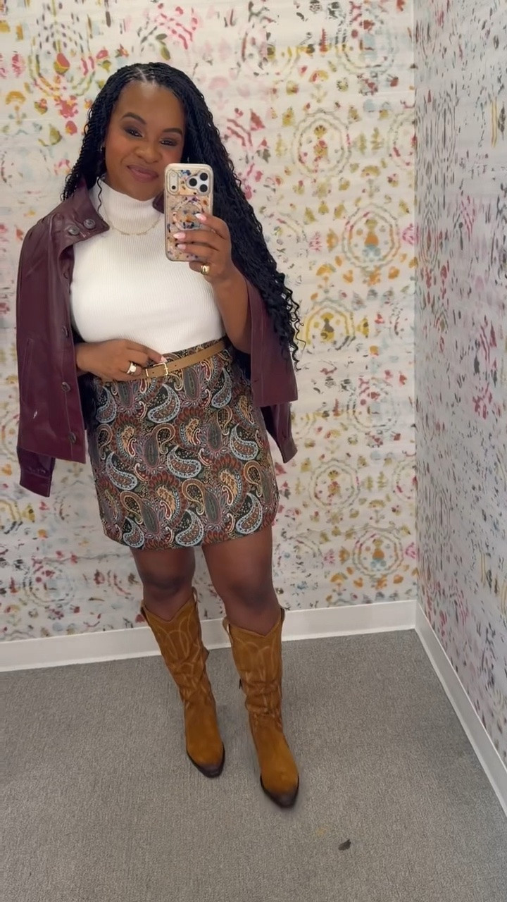 This skirt has such a beautiful pattern! On sale for $60👏🏾

#LTKSeasonal #LTKSaleAlert #LTKMidsize