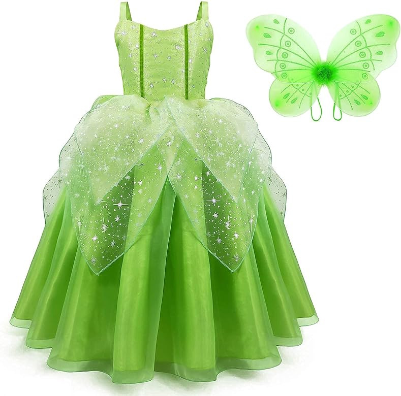 TYHTYM Princess Costumes Little Girls Dress Up Fancy Halloween Christmas Party | Amazon (US)