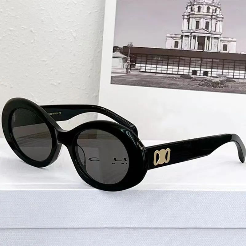 luxury sunglasses for women oval designer sunglasses for men traveling fashion adumbral beach sun... | DHGate
