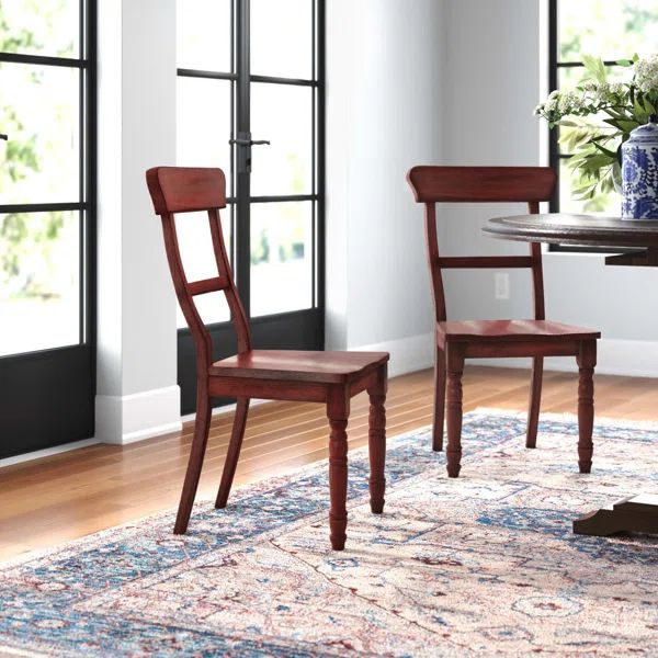 Guiterrez Solid Wood Side Chair (Set of 2) | Wayfair North America