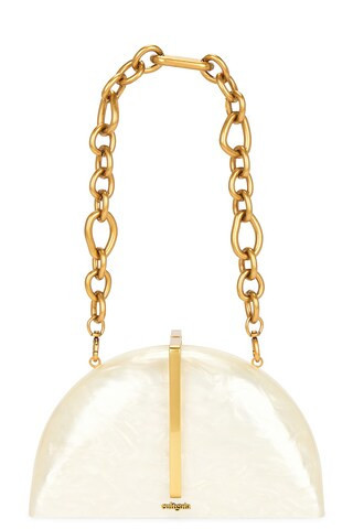 Cult Gaia Laguna Clutch in Ivory | FWRD 