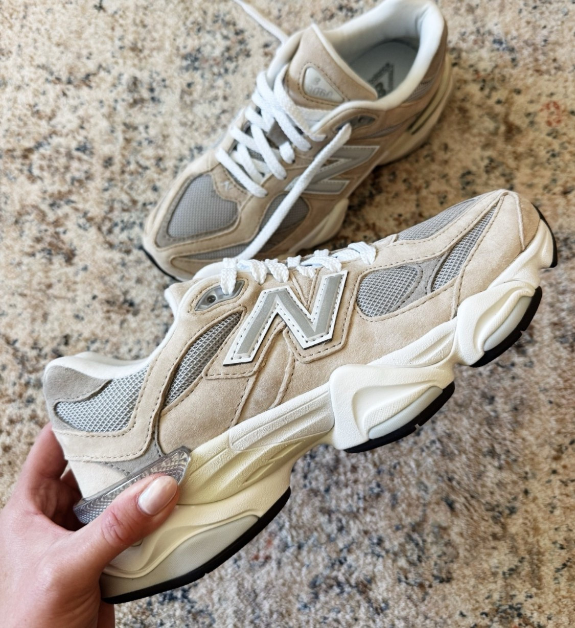 Very much thinking I need the mushroom/arid stone color way of this shoe! I wear mine (pictured) ALL the time. So comfy and TTS! 

#LTKActive #LTKShoeCrush #LTKOver40