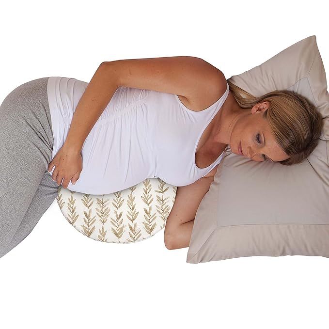 Boppy Pregnancy Pillow Wedge with Cover, Taupe, Belly Support Maternity Wedge, Firm Pregnancy Wed... | Amazon (US)