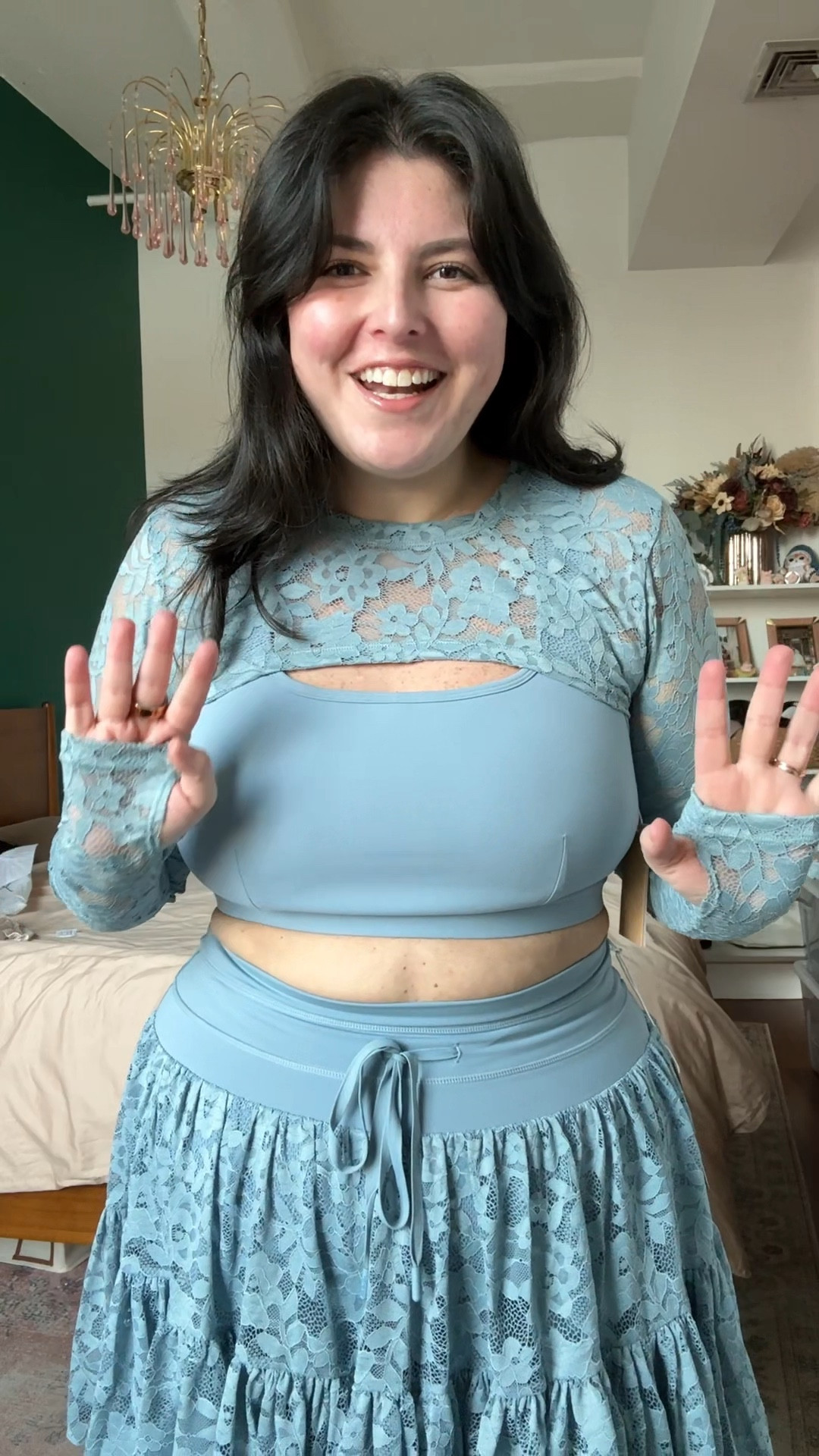 Omgggg I am obsessed! Will never look cuter working out  

#LTKPlusSize #LTKfitnessgoals #LTKActive