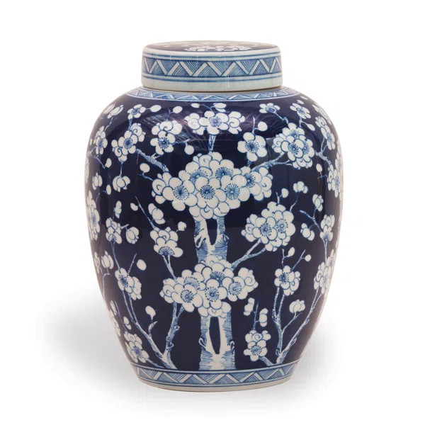 Sakura Ceramic / Porcelain Jar | Perigold