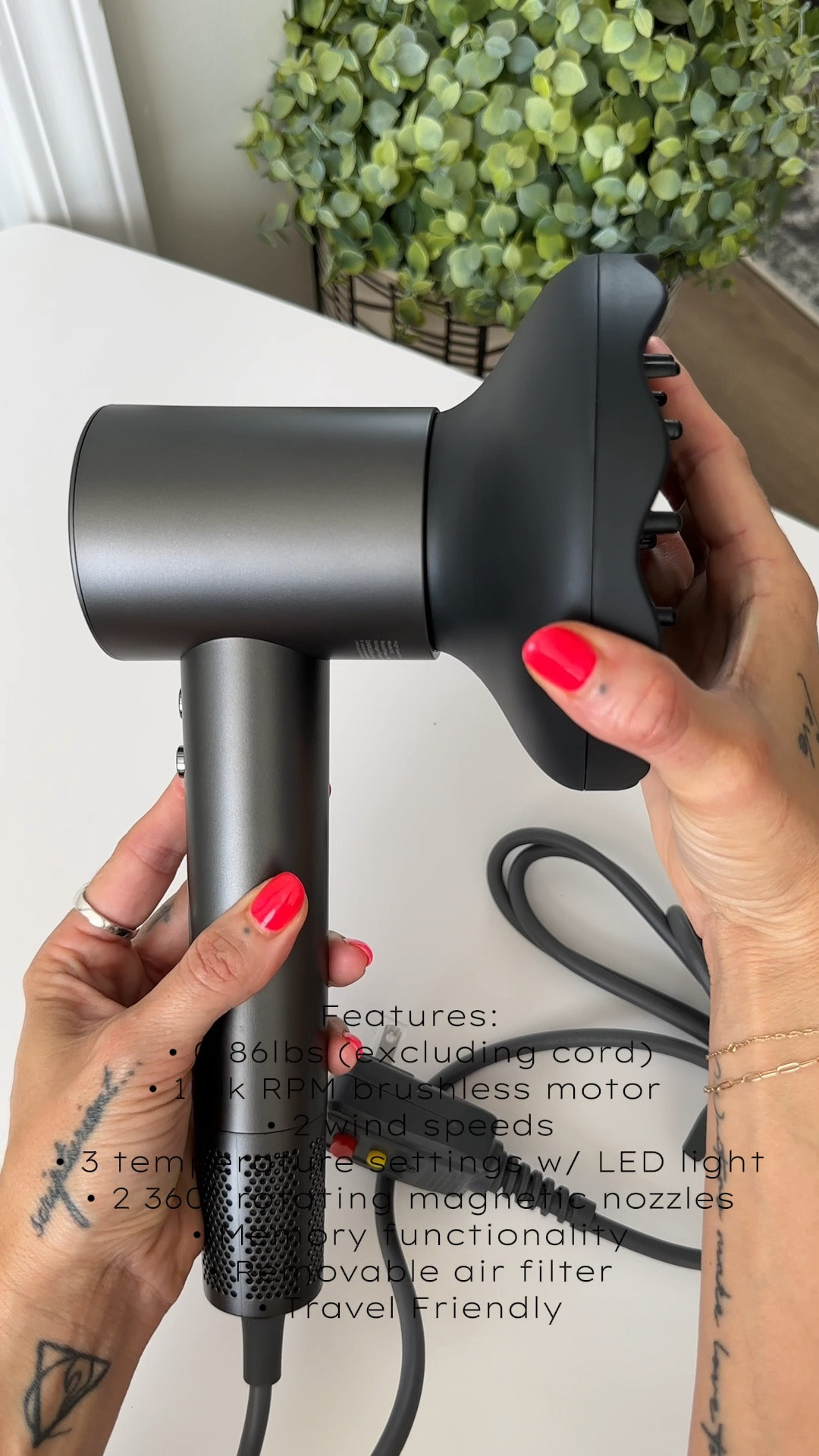 *NEW* SMART Curly Girl Approved Blow Dryer 🔥🩵 

*As an Amazon Affiliate I earn from qualifying purchases.* #curlyhairproducts #curlyhairroutine #hairtools #amazonbeauty #amazonfavorites #blowdryer #techfinds #haircare 

#LTKBeauty #LTKTravel #LTKVideo