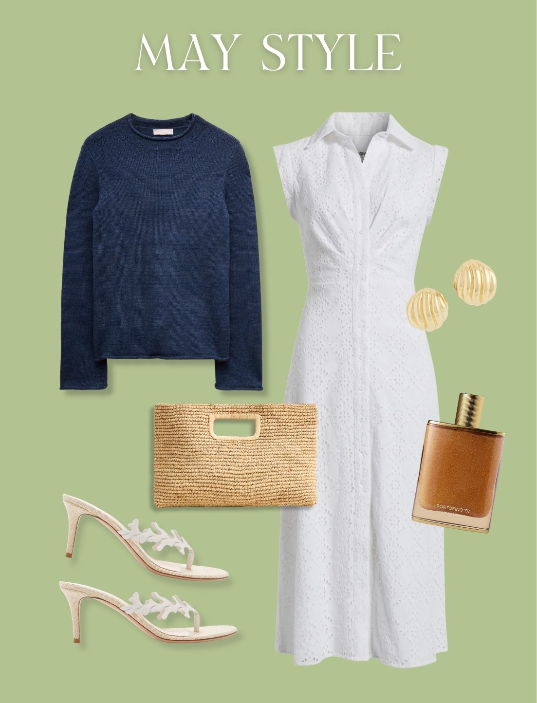Outfit of the week! This dress is perfect for summer and I love this new lightweight sweater from J.Crew! I always have a cardigan or sweater with me to throw over my shoulders or wear when it gets chilly.🤍✨

#LTKSeasonal #LTKOver40 #LTKootd