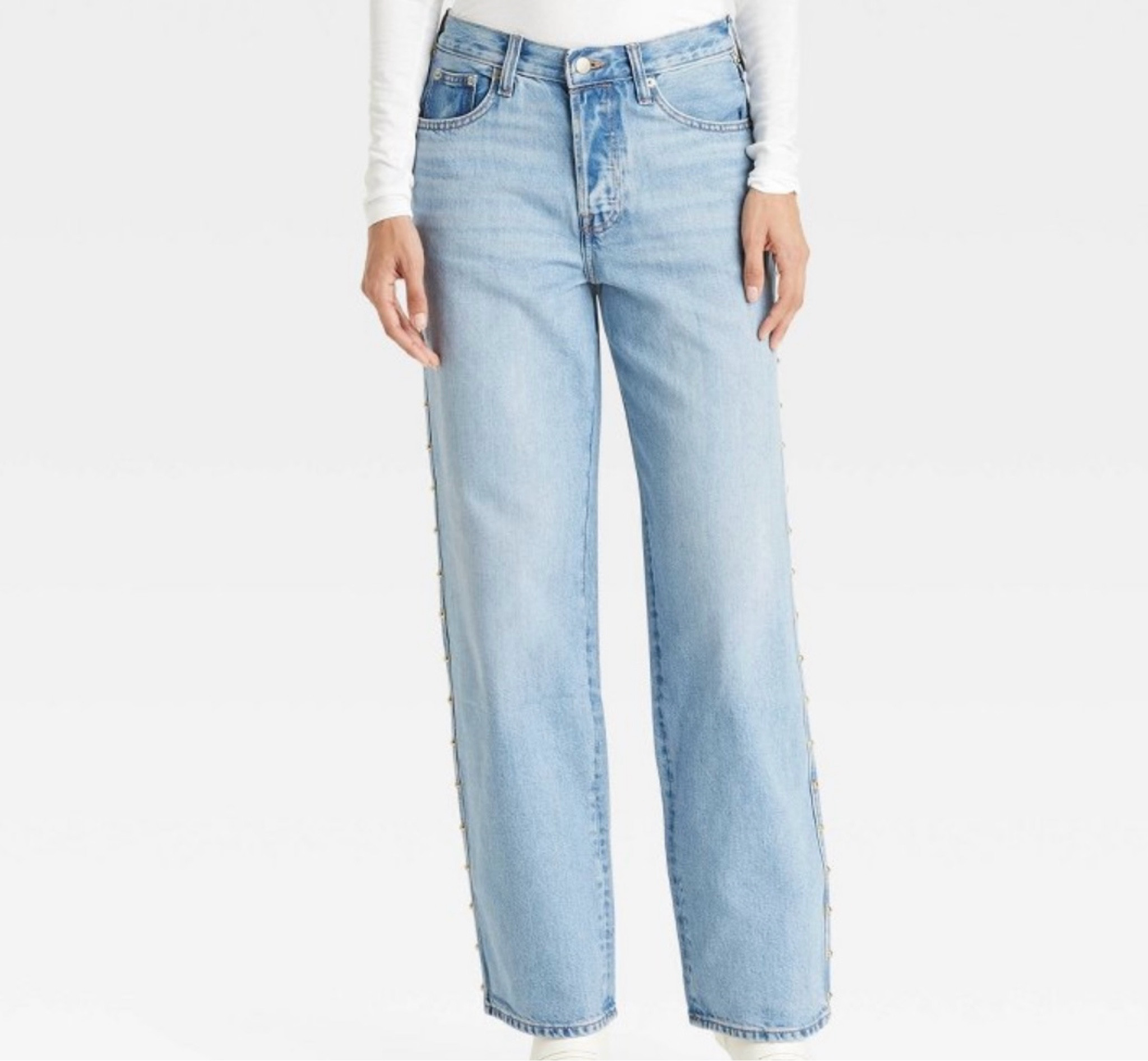 Studded jeans 

#LTKHoliday #LTKSeasonal #LTKStyleTip