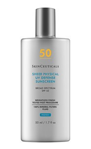 Sheer Physical UV Defense SPF 50 | Best Sunscreen for Face | SkinCeuticals | SkinCeuticals