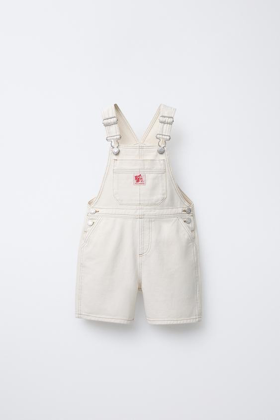 MICKEY MOUSE © DISNEY TWILL OVERALL SHORTS | Zara US