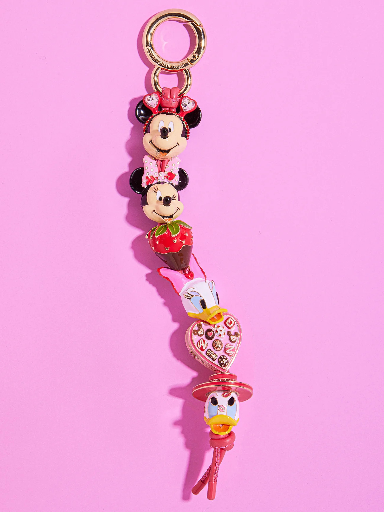 Disney Valentine’s Day Friends Forever Bag Charm - Disney Mickey & Friends Bag Charm | BaubleBar