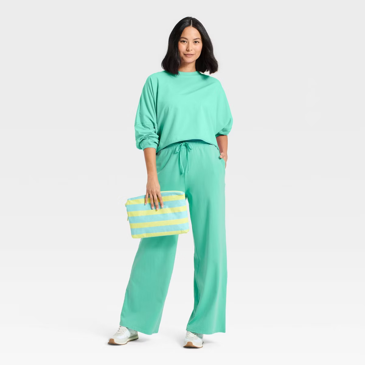 Women's Washed Jersey Long Sleeve Top - JoyLab™ | Target