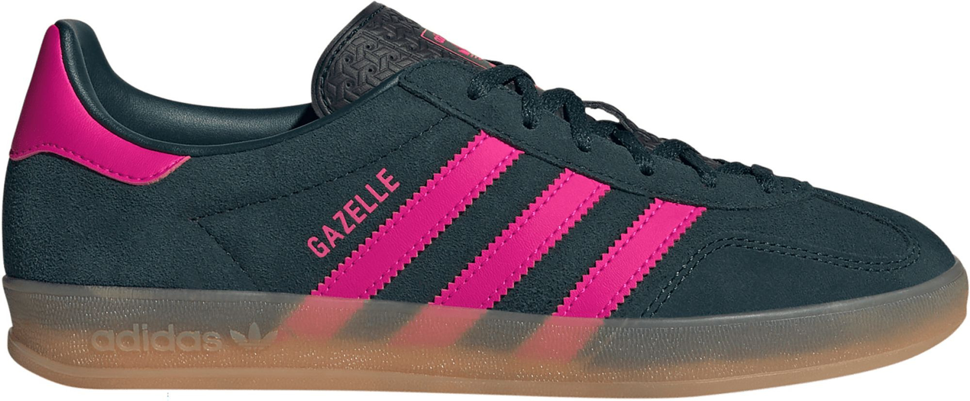 adidas Women's Gazelle Indoor Shoes, Size 9.5, Brown/Pink | DICK'S Sporting Goods