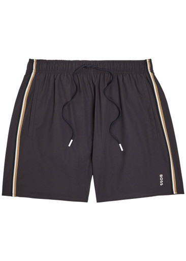 Logo stretch-shell swim shorts | Harvey Nichols