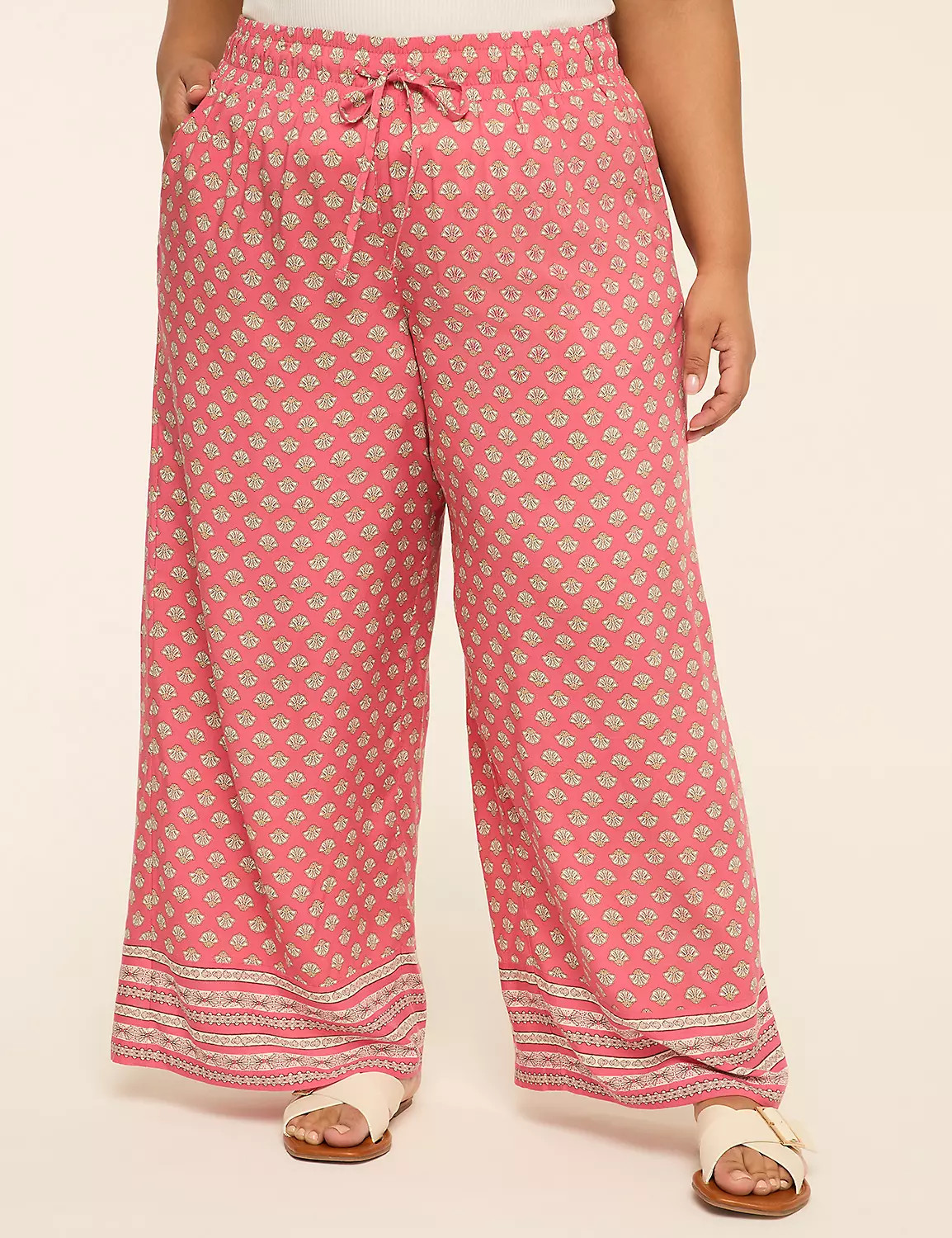 Pull-On Flowy Wide Leg Pant | LaneBryant | Lane Bryant (US)
