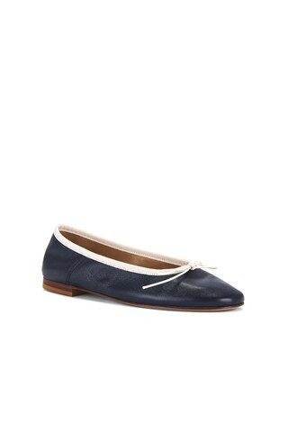 Mansur Gavriel Dance Ballerina Flat in Positano & Jasmine from Revolve.com | Revolve Clothing (Global)