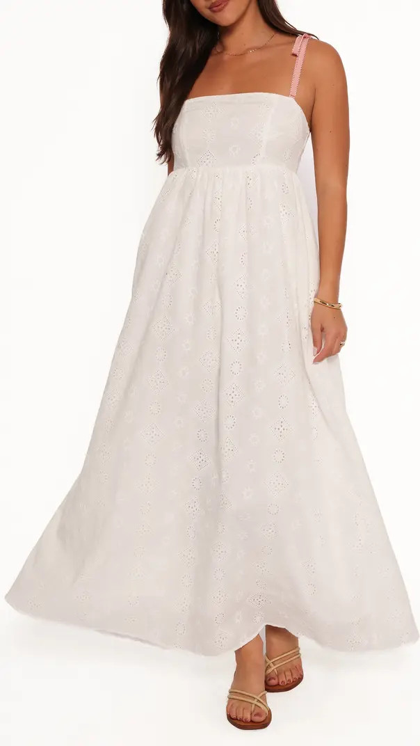 Petal & Pup Odessa Cotton Eyelet Maxi Dress | Nordstrom | Nordstrom