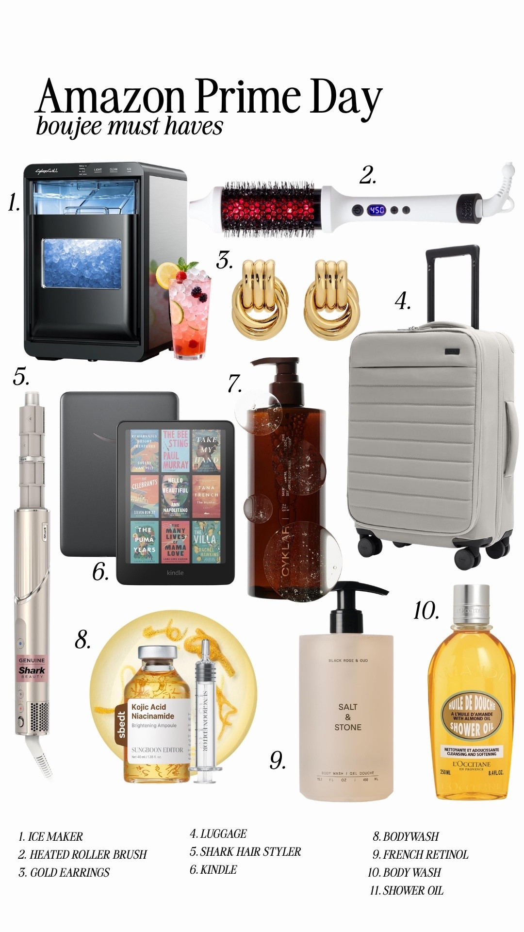 Amazon Prime Day 
boujee must haves