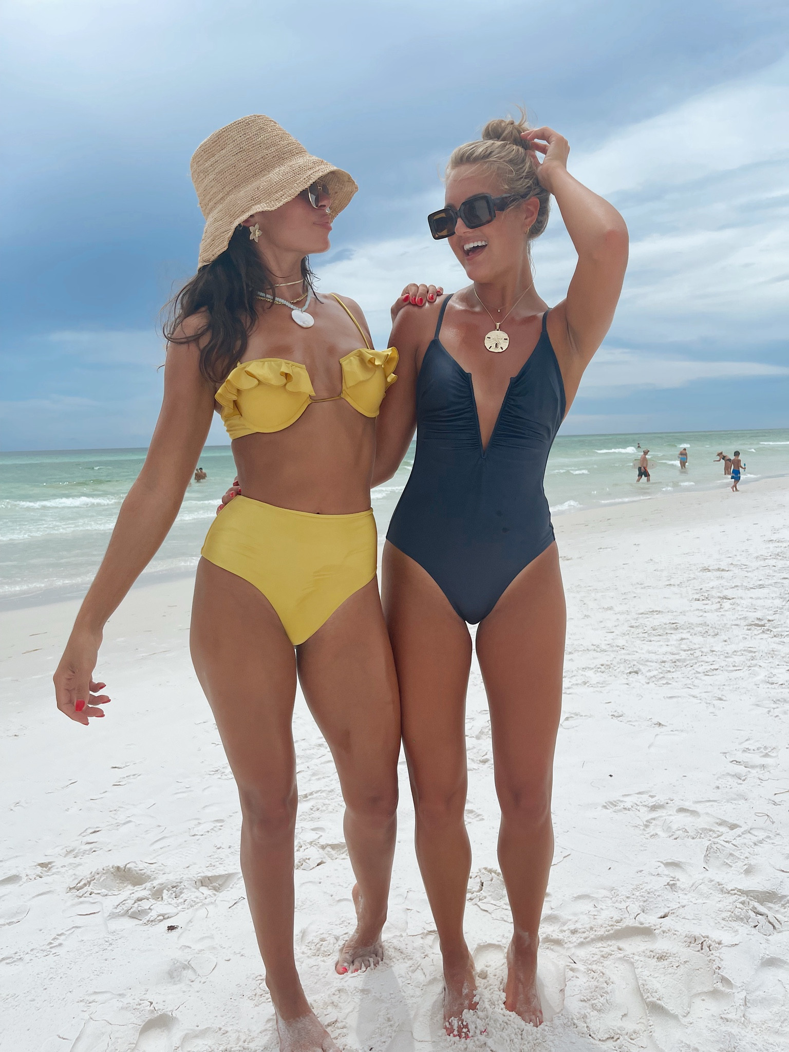 Wearing a small in this target one piece, it’s only $40.00 and so so cutie!! The yellow is by Summer of Spivey 🍰✨🧡🦞


#LTKFindsUnder100 #LTKSeasonal #LTKSwim