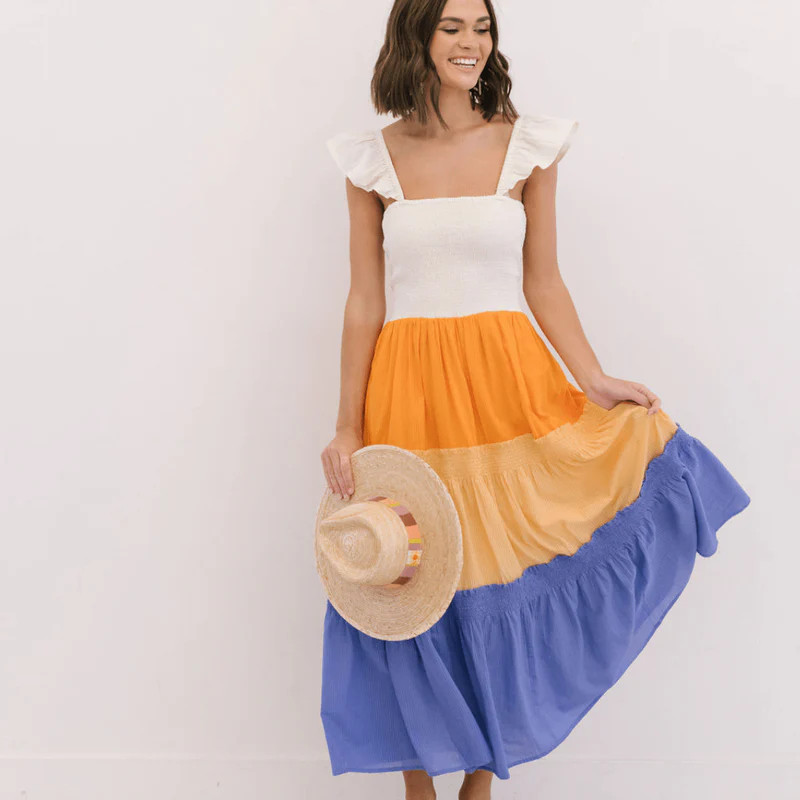 Citrus Rainbow Rio Dress | Sunshine Tienda