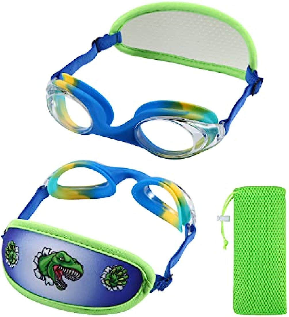 RUIGAO Kids Goggles Age 3-6, Swim Goggles No Tangle Strap，Swimming Goggles for Kids/Toddlers/Ch... | Amazon (US)