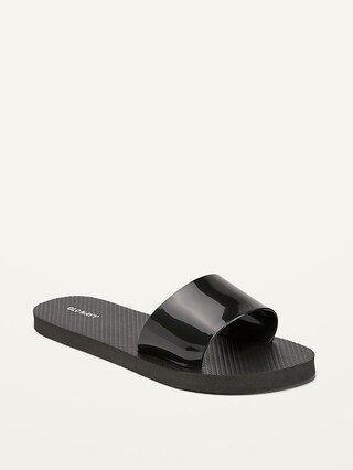 Plant-Based Jelly Slide Flip-Flop Sandals for Women | Old Navy (US)