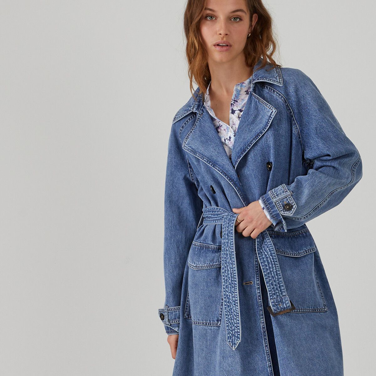 Denim Trench Coat | La Redoute (UK)