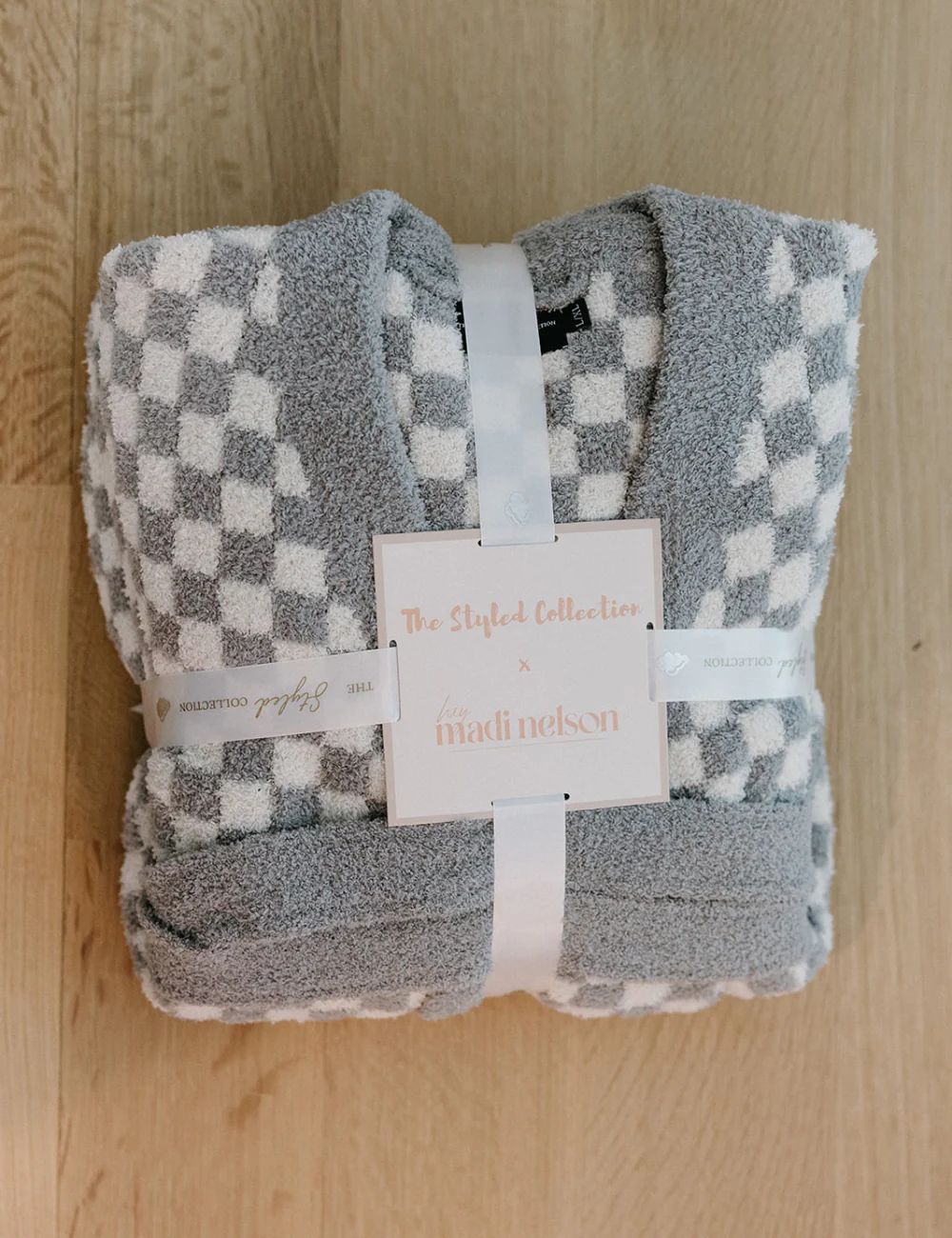 TSC x Madi Nelson: Family Checkered Robes | The Styled Collection