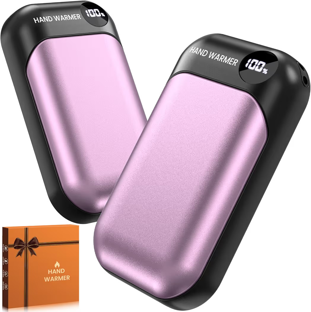 Hand Warmers Rechargeable 2 Pack, 4-Levels 104°F to 131°F Electric Hand Warmers, UL Certified S... | Amazon (US)