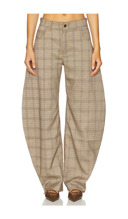 LIONESS HOSE HORSESHOE in Brown. Größe S. Also in L, M, XL, XS, XXL, XXS. | Revolve Clothing (Global)