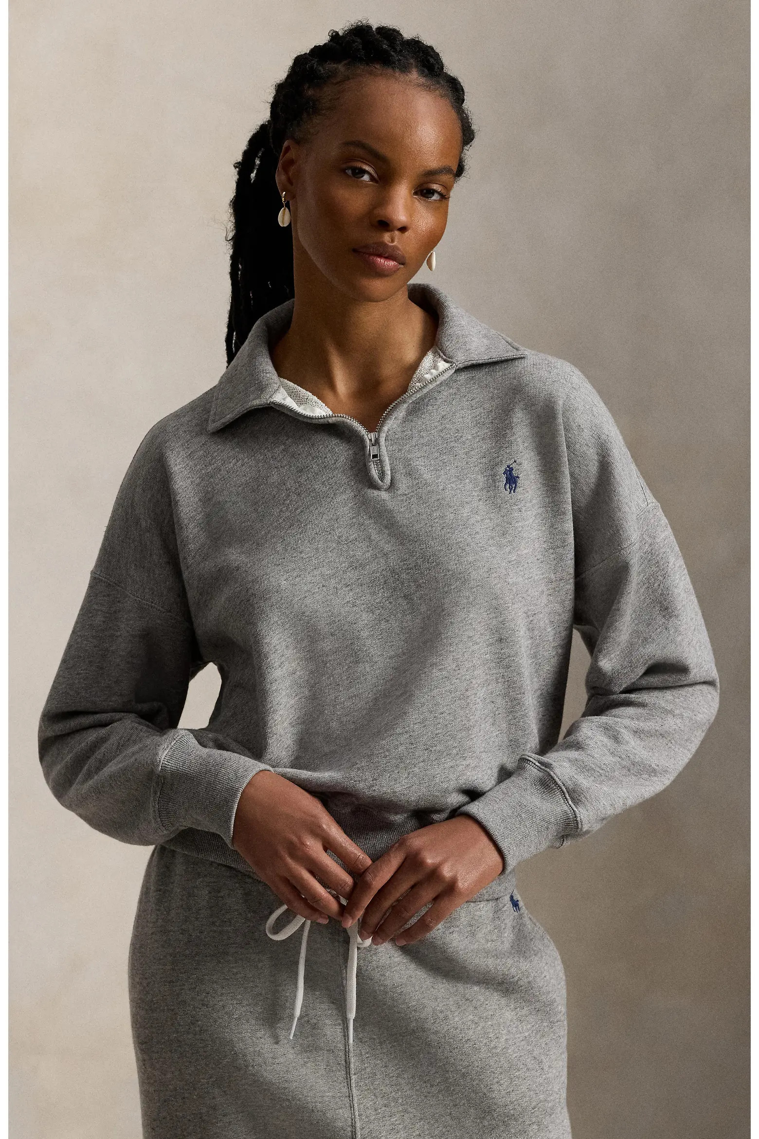Lightweight Fleece Quarter Zip Pullover (Women) | Nordstrom | Nordstrom
