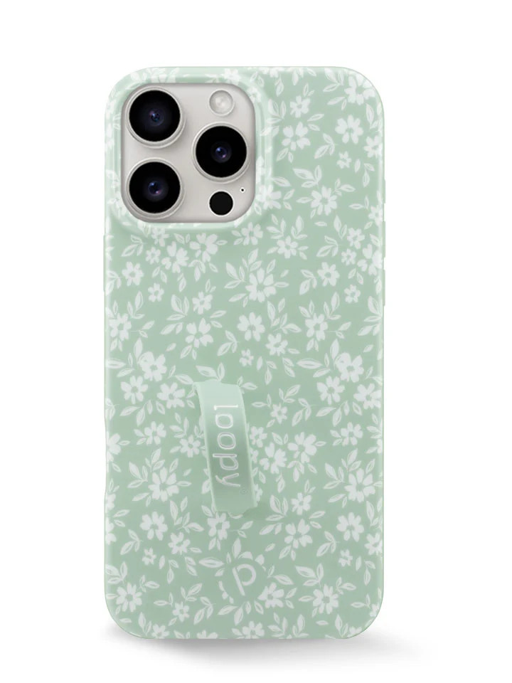 Loopy Cases - Sage Floral | Loopy Cases
