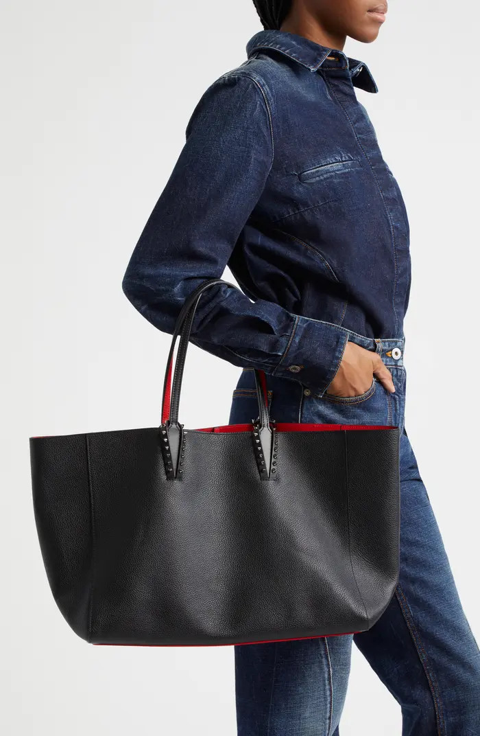 Christian Louboutin Large Cabata Soft Leather Tote Bag | Nordstrom | Nordstrom
