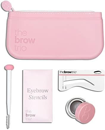 The Brow Trio™ Original Brow Stencil Kit | Perfect Brows in Seconds | Eyebrow Stamp Stencil Kit... | Amazon (US)