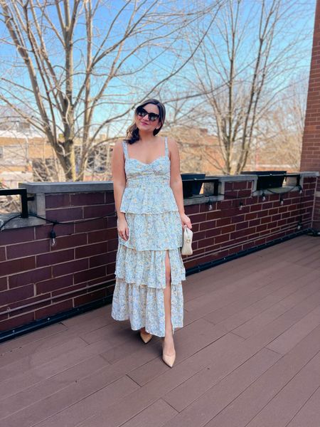 Such a pretty wedding guest dress that comes in other colors/prints too!! I got a small and it runs true to size.

#LTKSeasonal #LTKwedding #LTKparties
