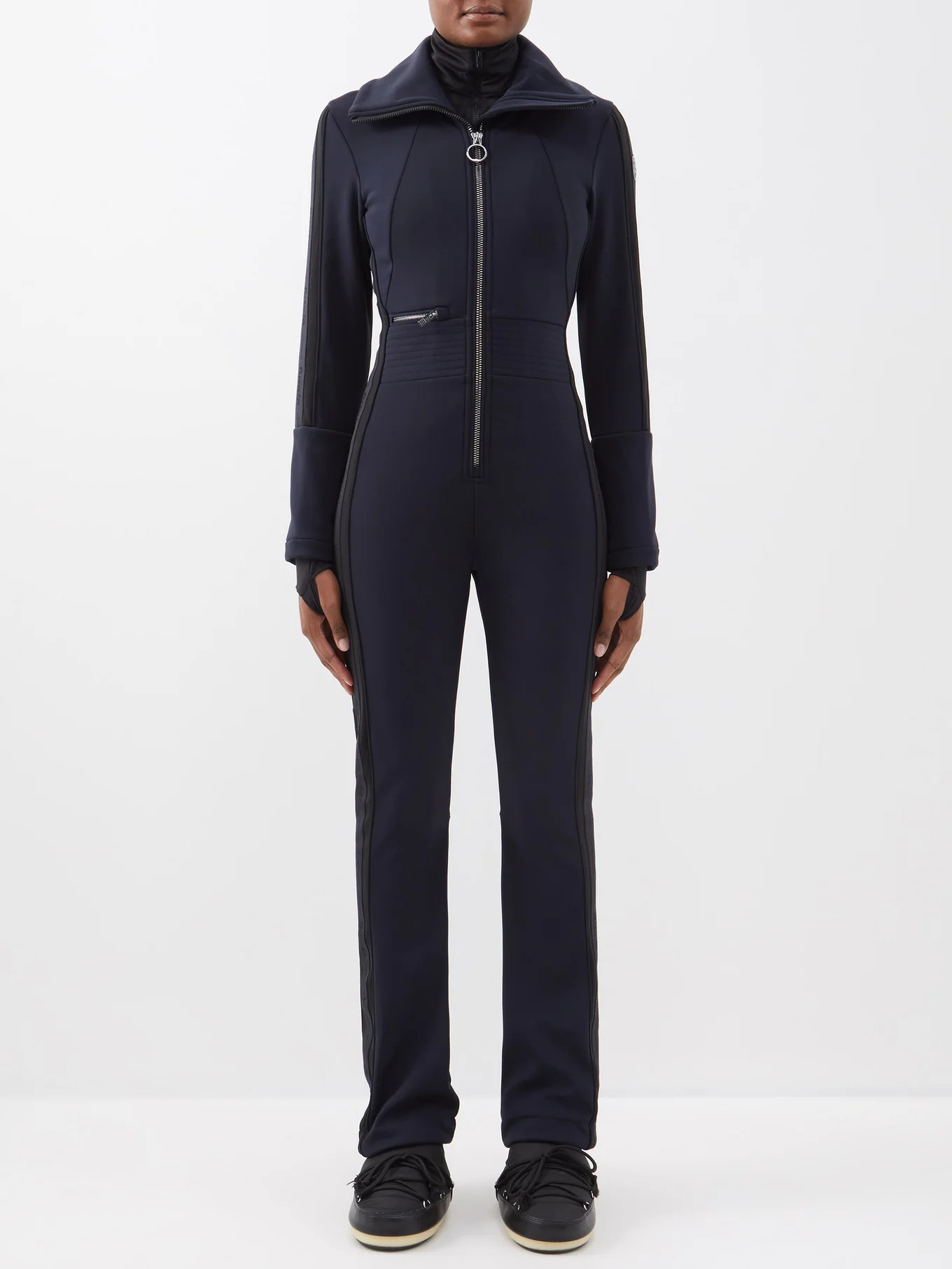 Maria II logo-stripe softshell ski suit | Fusalp | Matches (US)